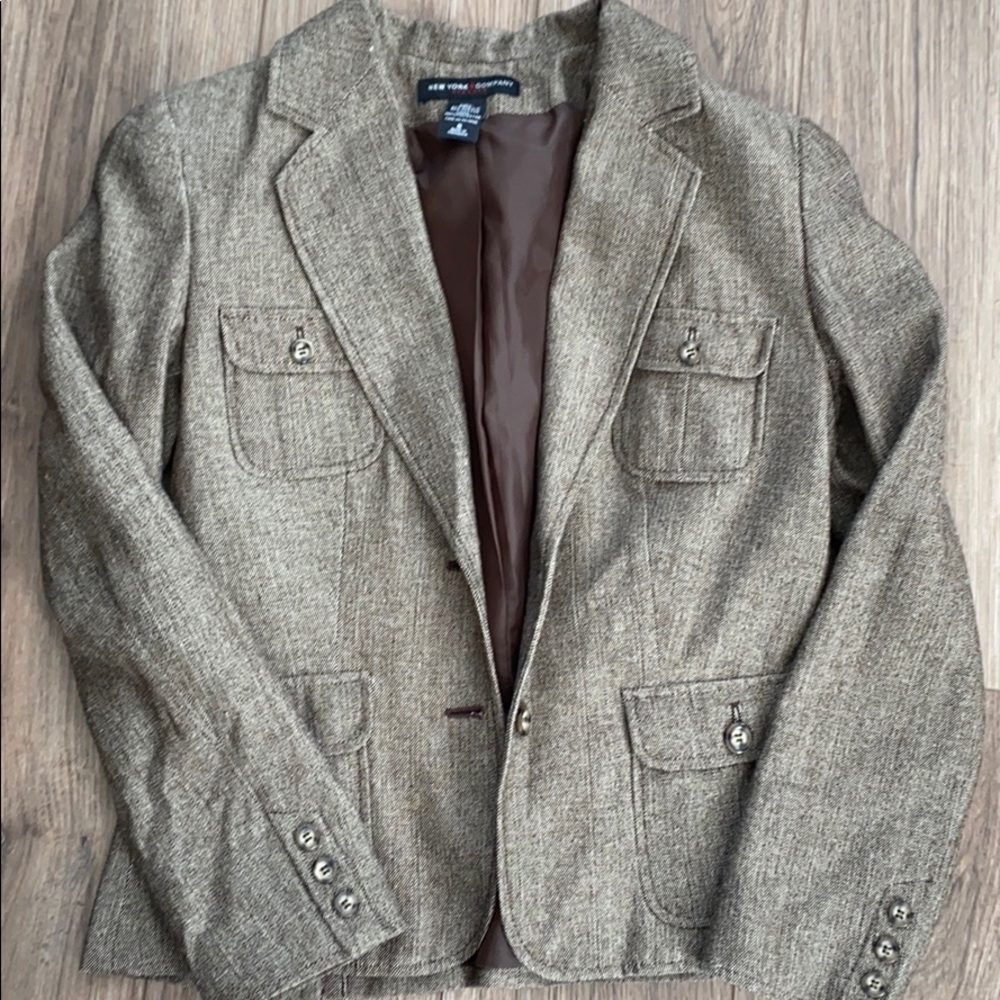 NY&Co Brown Blazer